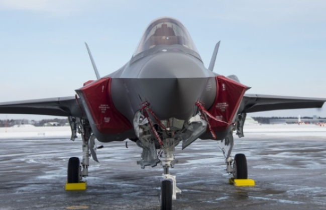 사진은 일본 항공자위대의 F-35A 스텔스 전투기.