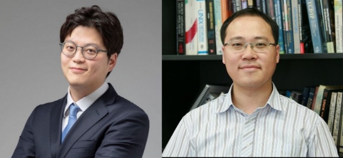 KAIST 전기전자공학부 김성민(왼쪽), 이융 교수. 사진=KAIST