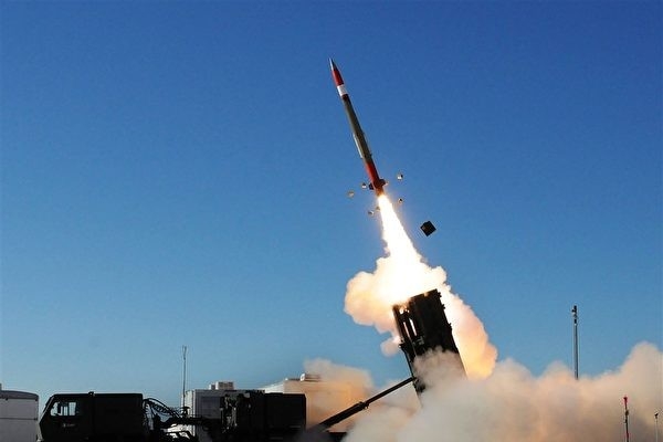 패트리엇-3 지대공 미사일이 발사되고 있다. 사진=타이완뉴스