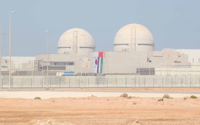 아랍에미리트 바라카 원전 1·2호기 모습. 뉴시스