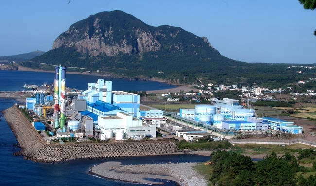한국남부발전의 남제주 바이오중유 전소발전소. 사진=한국남부발전  