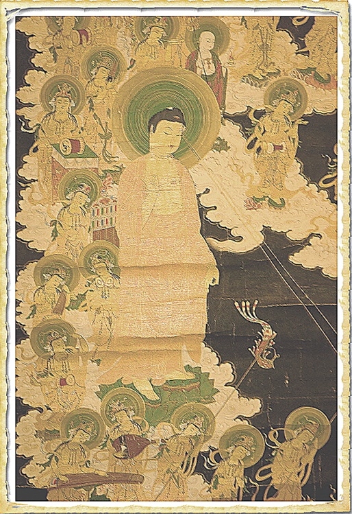 일본 금불화, 47.2cmX68.7cm, 17세기 