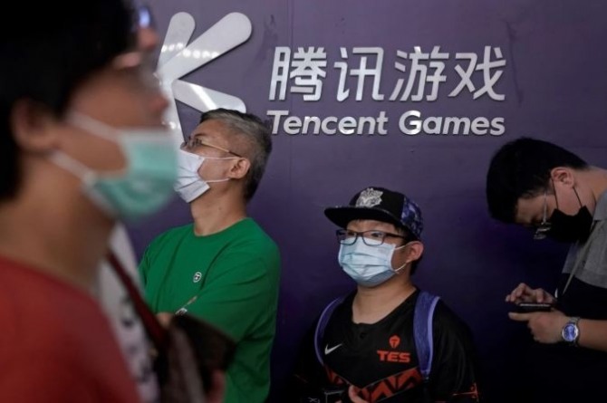 중국 텐센트가 비디오 게임 스트리밍 플랫폼 두유와 후야 합병을 위한 논의를 진행하고 있다고 알려졌다. 사진=로이터