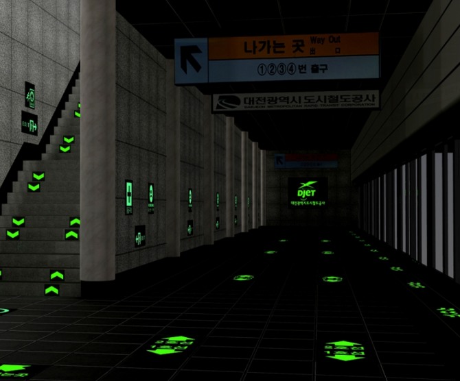 강남제비스코는 경남 창원시, 남명건설, 동아에이블과 협력해 스타트업 성장 지원과 상생을 위해 상호간 업무협약을 체결했다. 동아에이블이 추진한 지하철 조감도(야간) 프로젝트의 모습. 사진=동아에이블 홈페이지