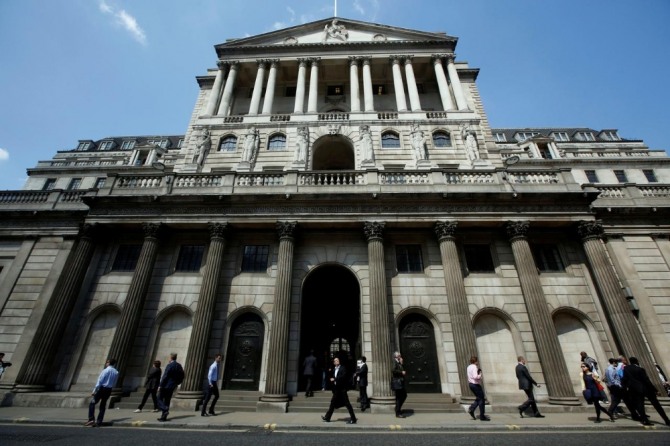 영국은행(BOE)이 6일(현지시간) 현행 0.1%인 기준금리를 동결했다. 사진=로이터