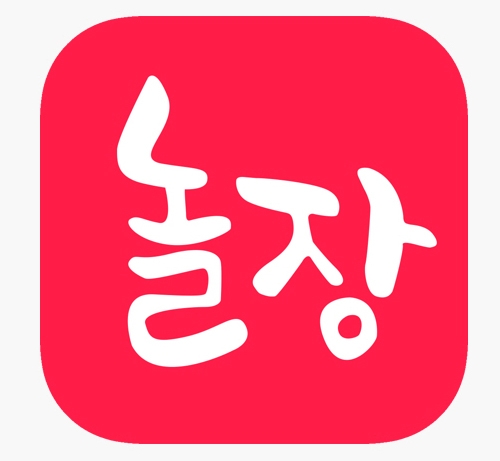 놀장은 전통시장 상점의 먹거리를 당일 배송 서비스 해주는 앱이다. 사진=놀장 공식 로고  