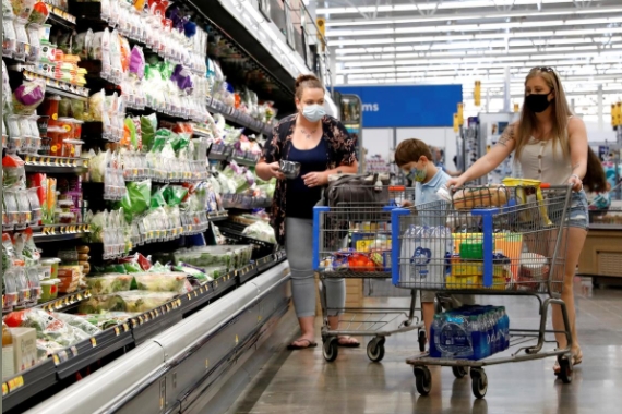 미국의 7월 소비자물가지수(CPI)가 가파른 상승세를 기록, 30년 만에 최대폭의 상승이다. 사진=로이터
