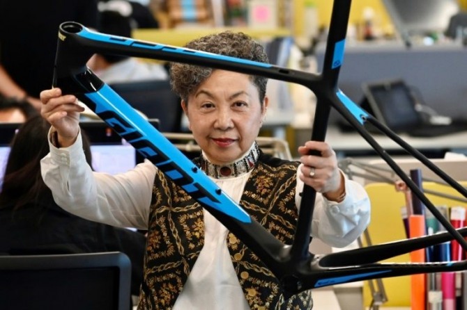 세계 최대 자전거 제조업체 자이언트의 보니 투 회장. 사진=로이터