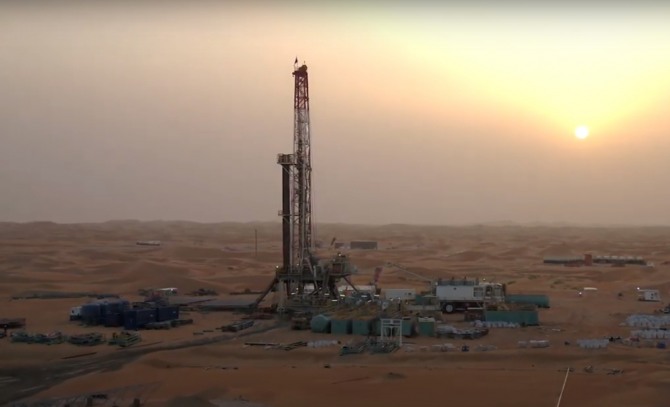한국석유공사가 현재 개발 중인 아랍에미리트연합(UAE) 할리바 유전의 현장 모습. 사진=한국석유공사