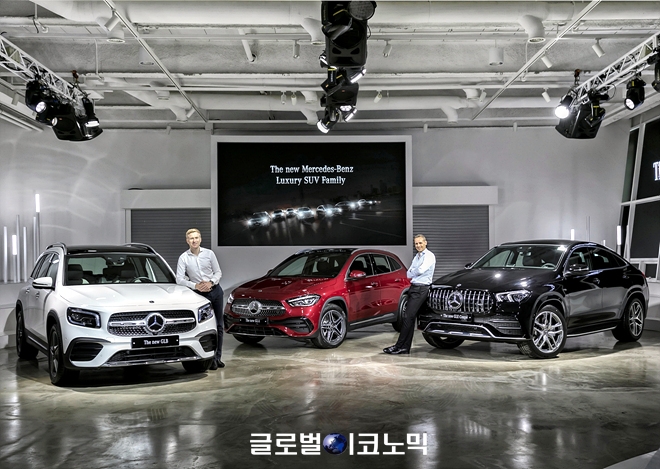 벤츠, SUV '더 뉴 GLB·GLA·GLE쿠페' 출시. 사진=메르세데스-벤츠 코리아