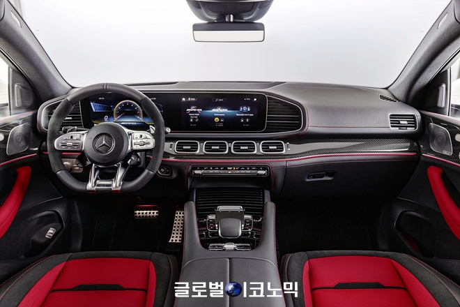 더 뉴 AMG GLE 쿠페 실내. 사진=메르세데스-벤츠 코리아