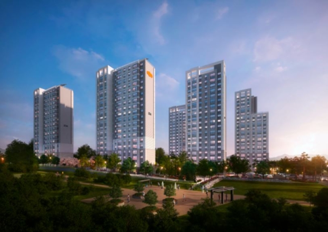 e편한세상 김포 어반베뉴 조감도. 사진=대림산업