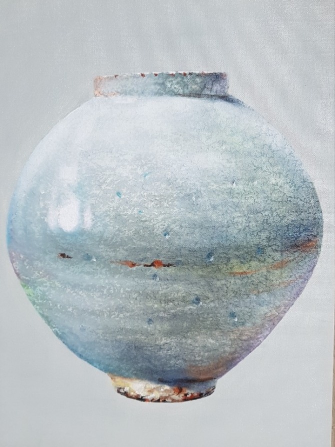 문서진 작 'Mind Vessel', 33.4×21.2cm, mixed media, 2020