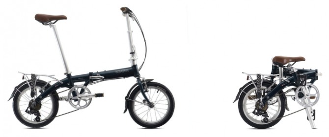 빅거톤 정션 1307 모델(좌) 폴딩시 모습(우) ⓒ 빅거톤 포터블