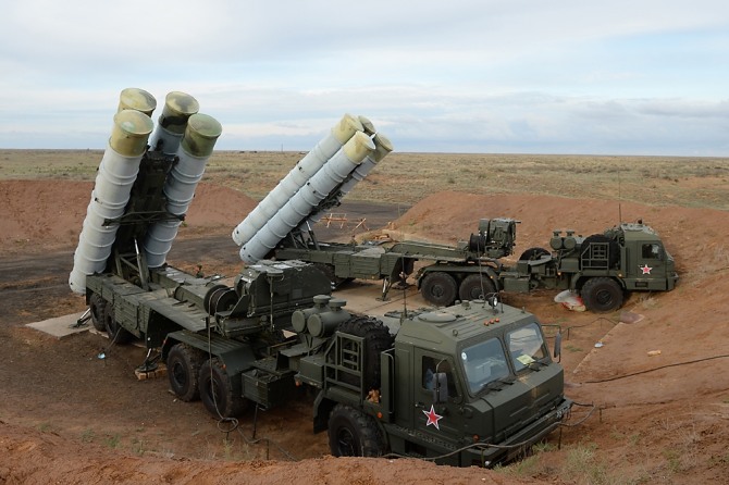 '러시아판 사드' S-400 미사일.