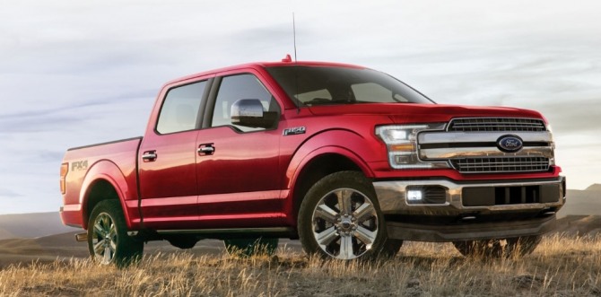 2020 포드 F-150 트럭 모델. 사진=Ford