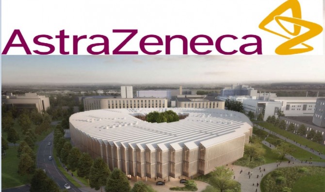 다국적 제약회사 아스트라제네카(AstraZeneca)는 스웨덴의 ‘아스트라 AB(AstraAB)’와 영국의 ‘제네카(Zeneca Group PLC)’의 합병으로 설립돼 영국 케임브리지에 본사를 둔 회사이다. 사진은 아스트라제네카가 건설중인 New Cambridge R&D Center and Global HQ 조감도.