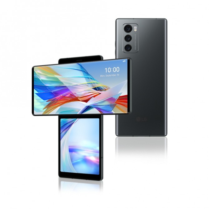 LG전자 전략 스마트폰 'LG 윙' 제품 이미지. 사진=LG전자
