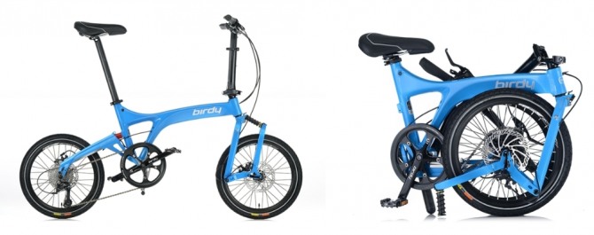 버디(좌), 버디의 폴딩 모습(우) ⓒ 버디