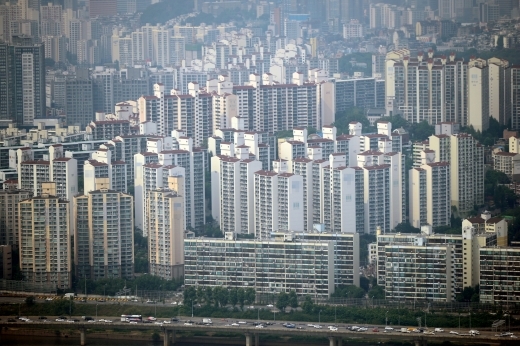 서울시내 한 아파트 밀집 지역. 사진=뉴시스
