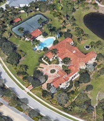 타이거 우즈 전 부인 앨린 노르데그린이 최근 팜비치 가든 올드 팜 골프 클럽 커뮤니티에 있는 주택을 990만 달러에 매입했다. 사진=구글 지도