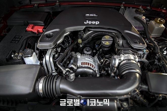 3.6L 펜타스타 V-6 엔진. 사진=FCA 코리아