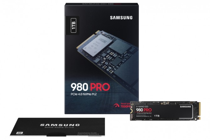 삼성전자 차세대 SSD '980 PRO'. 사진=삼성전자 제공