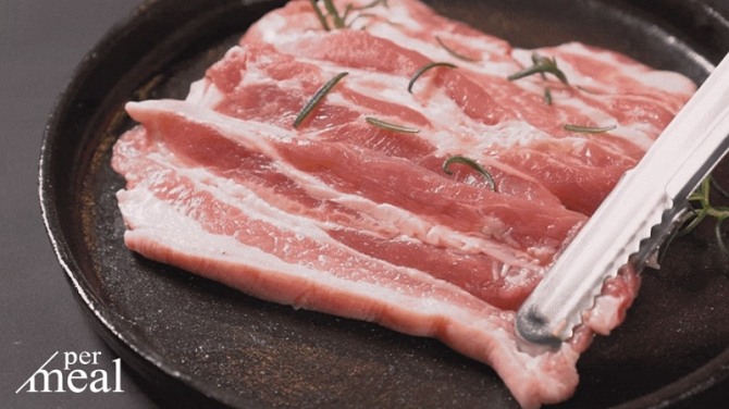 퍼밀에서 선보이는 '우리흑돈'. 사진=퍼밀