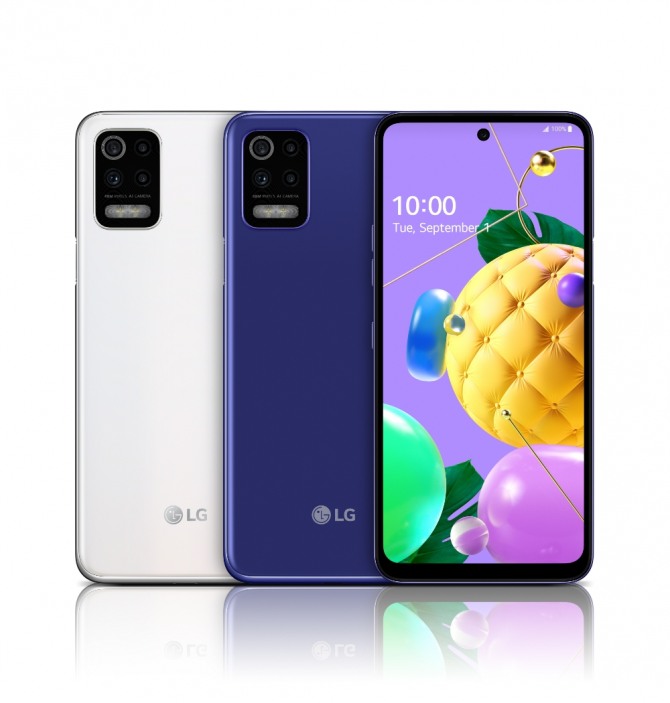 LG K52 제품. 사진=LG전자