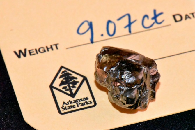 다이아몬드 주립공원 측이 제공한 다이아몬드 사진. AP/뉴시스