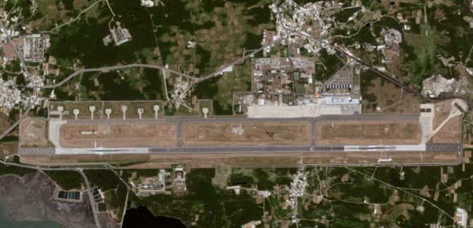 마궁 궁곤기지 위성 사진.사진=더드라이브