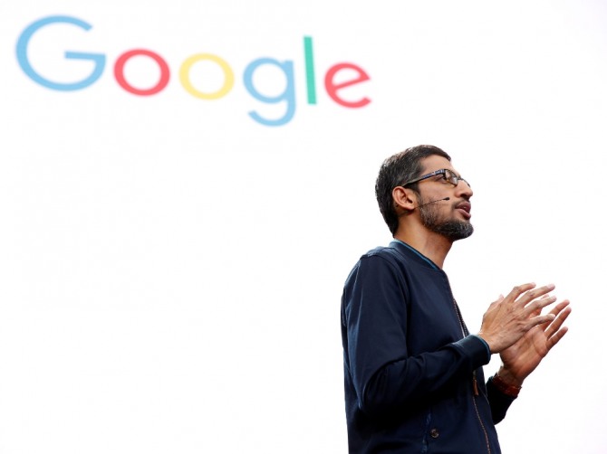 순다 피차이 구글 CEO. 사진=로이터