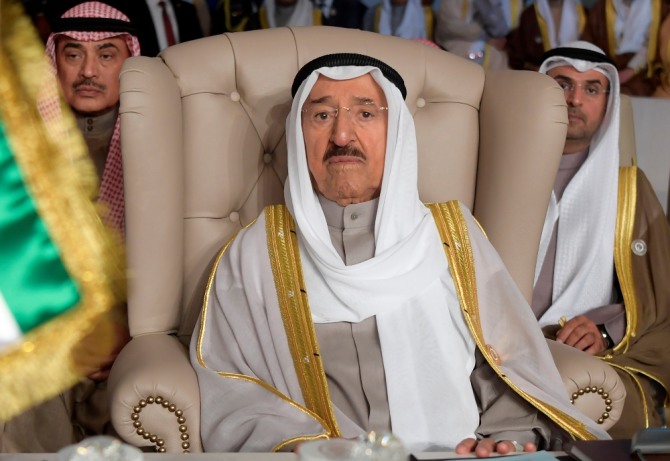 서거한 셰이크 사바 알 아흐마드 알 사바 쿠웨이트 국왕. AP/뉴시스 
