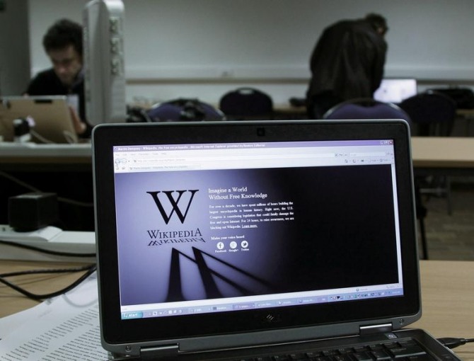 중국이 세계 지적재산권을 다루는 세계지식재산권기구(WIPO)의 위키피디아 옵저버 지위를 반대한 것으로 알려졌다. 사진=로이터