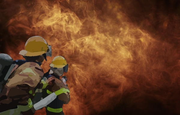 마포역 인근 주상복합 건물 지하상가서 화재가 발생하며 5호선 열차가 무정차로 통과되는 등 시민들이 불편을 겪고 있다. 자료=뉴시스