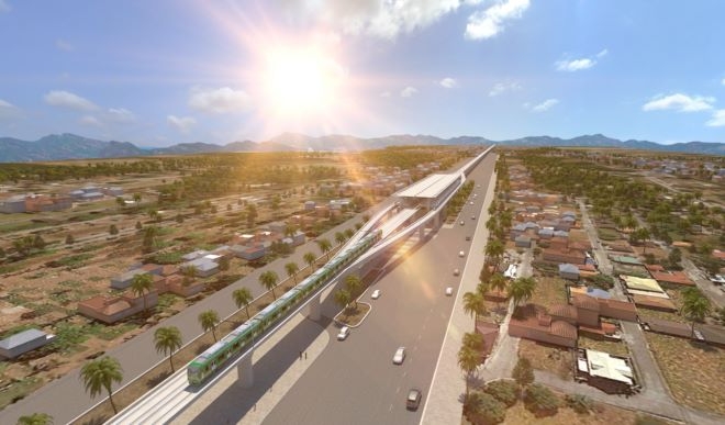 필리핀 ‘마롤로스-클락 철도 프로젝트(MCRP) 2공구' 조감도. 사진=대림산업