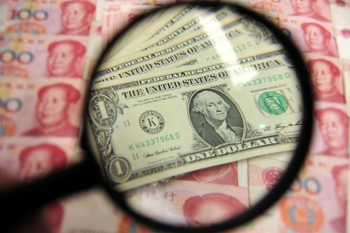 중국 위안화와 미국 달러화 사진 =뉴시스 