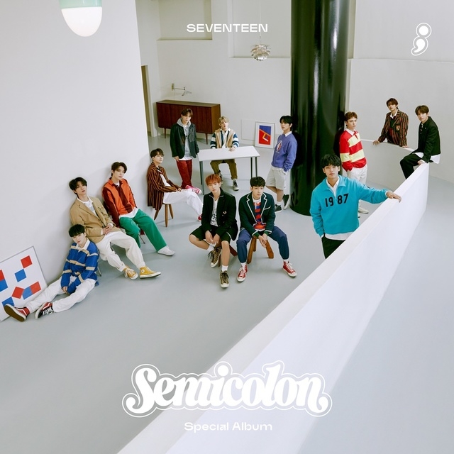 보이그룹 '세븐틴'이 오는 19일 발매하는 스페셜 앨범  '; [세미콜론]([Semicolon])'이 16일 선주문량 110만장을 돌파해 더블 밀리언셀러를 앞두고 있다. 사진=플레디스 제공