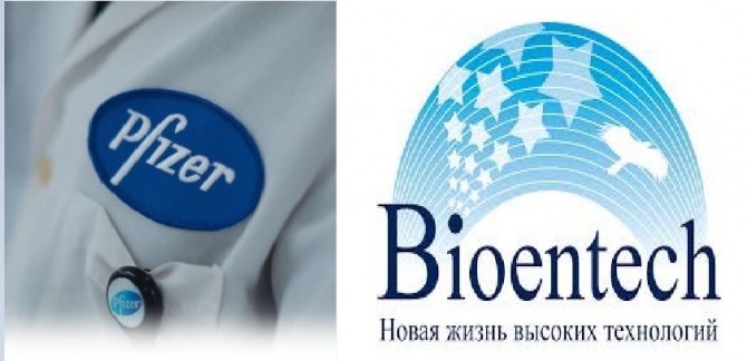 코로나19 백신을 공동개발하고 있는 미국 화이자와 독일 바이오엔테크 사진=화이자, 바이오엔테크