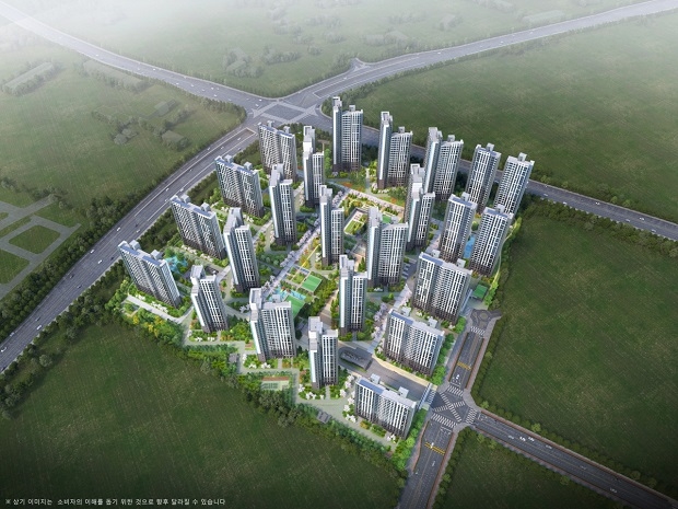 운정신도시 제일풍경채 그랑퍼스트 조감도,  제공 / 제일건설㈜
