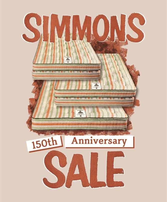 시몬스 침대가 150주년 기념 세일 행사를 연다. 사진=시몬스 침대
