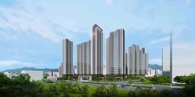 대곡역 롯데캐슬 엘클라씨 투시도. 사진=롯데건설