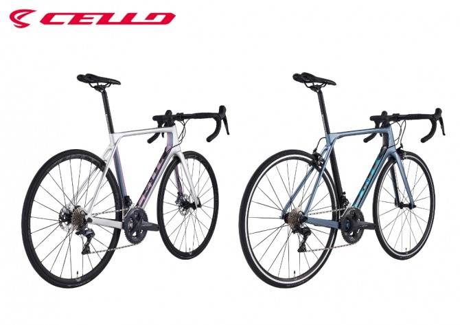 첼로 로드자전거 케인 2021년형 신제품 (좌) 케인 D8, (우) 케인 S7 모델의 모습. 사진=삼천리자전거