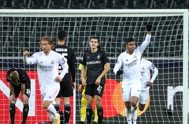 레알 마드리드가 한국시각 28일 새벽에 열린 UEFA 챔피언스리그(CL) C조 조별리그 2라운드 보루시아 MG와의 경기에서 막판 동점 골에 성공하며 연패 위기를 모면했다.