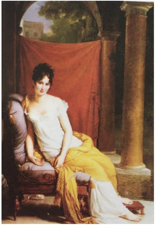 프랑수아 제라르 ‘마담 레카미에’, 19세기, 캔버스에 유채, 파리 카르나발레 박물관