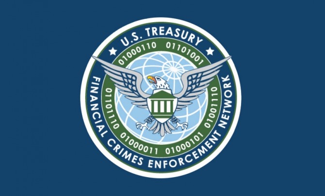 미국 재무부 산하 금융범죄 단속네트워크(FinCEN).