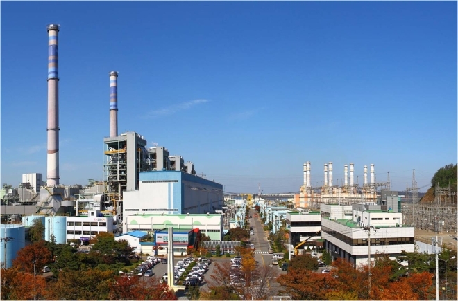 한국서부발전 평택발전본부 복합화력발전소 모습. 사진=한국서부발전