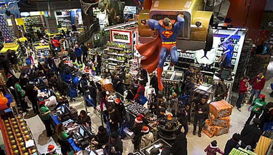 미국시민들이 블랙 프라이데이를 맞아 쇼핑에 열중하고 있다. 사진=뉴시스