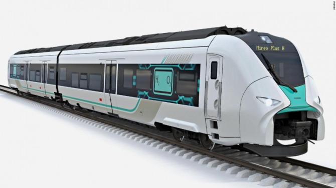 독일 지멘스모빌리티가 개발해 2024년 운행될 예정인 수소열차 ‘미레오 플러스 H’. 사진=지멘스모빌리티