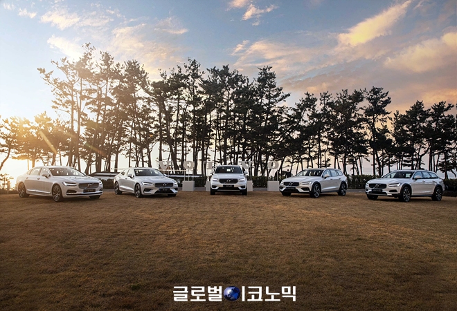 볼보 XC40 B4 INS 시승 행사. 사진=볼보차 코리아